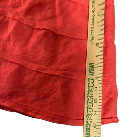 Soft Surroundings 100% Linen Summer Fun Skirt p/s size - Picture 14 of 15